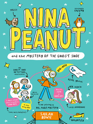 cover image of Nina Peanut and the Mystery of the Ghost Shoe